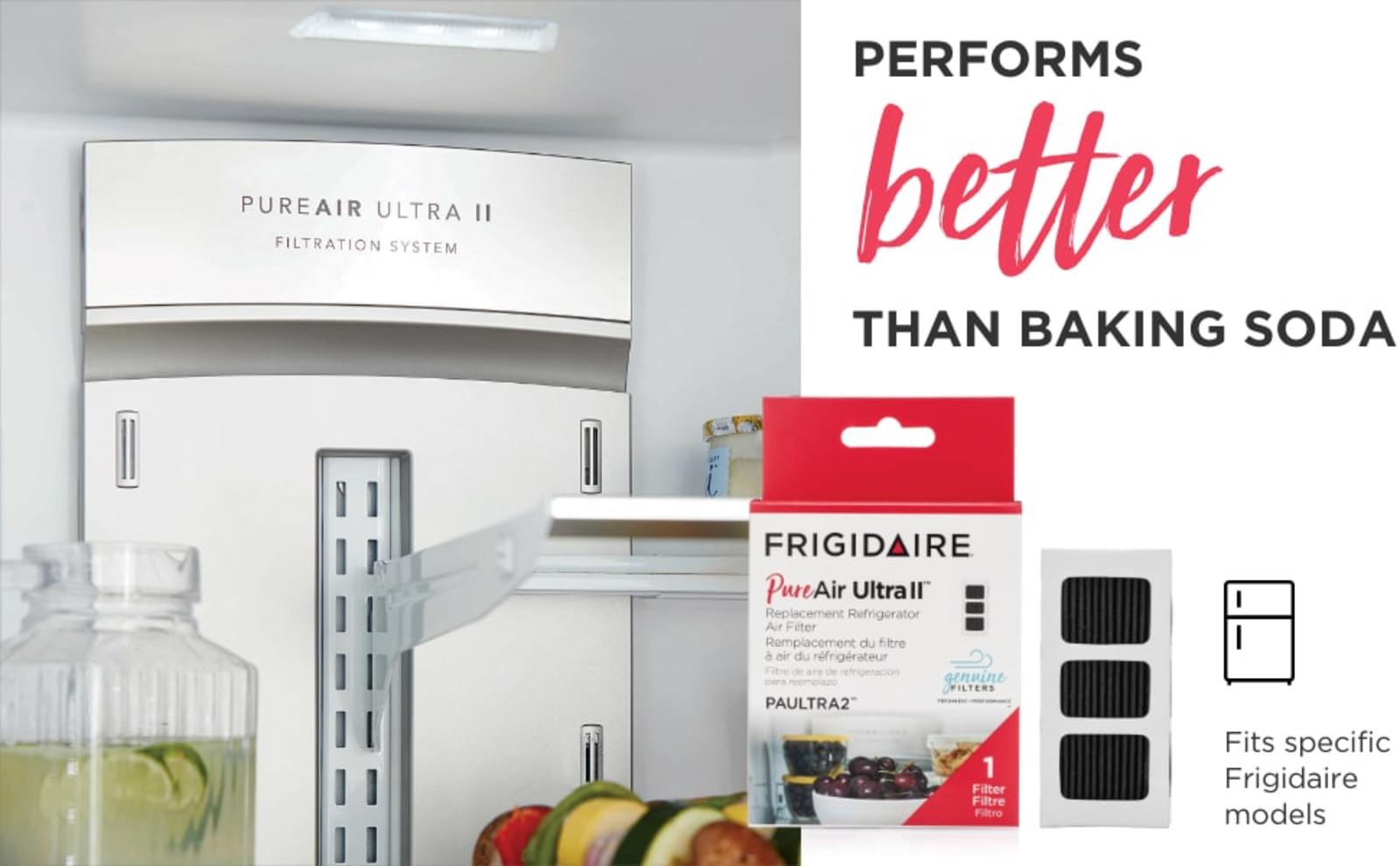 Frigidaire PAULTRA2 PureAir Ultra II Fridge Air Filter Kit