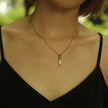 AVERY Charm Necklace Gold