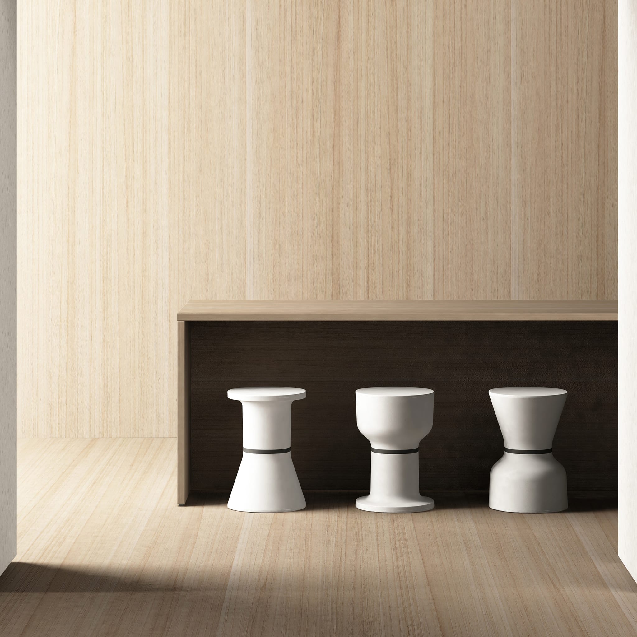 Pa.He.Ko End Table & Stool<br> Indoor & Outdoor Use