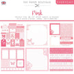 The Paper Boutique Everyday - Shades Of - Pink 8 in x 8 in Project Pad