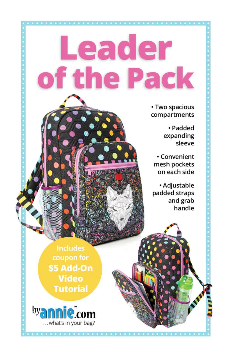 Leader of the Pack Pattern from By Annie