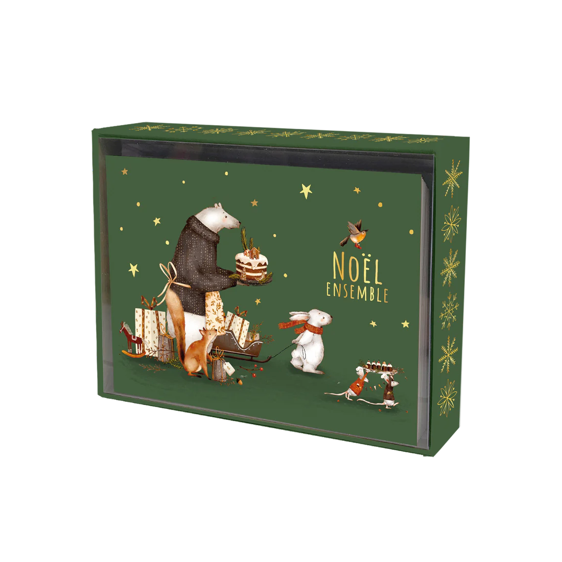 PBI ACN - Carte de Noël, lot de 20 - Amis pour Noël