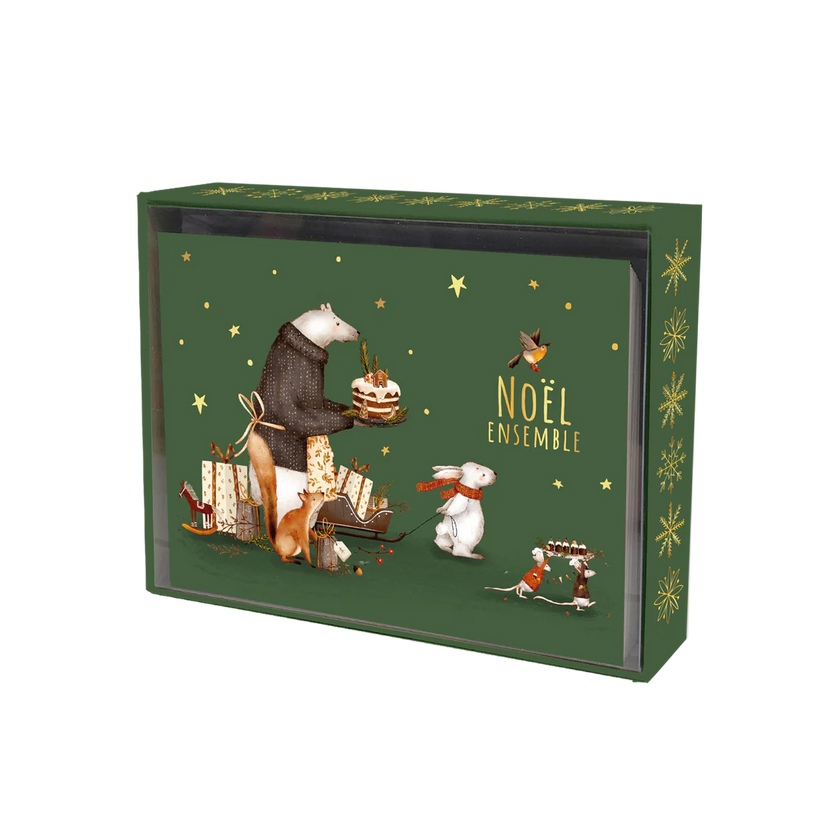 PBI ACN - Carte de Noël, lot de 20 - Amis pour Noël