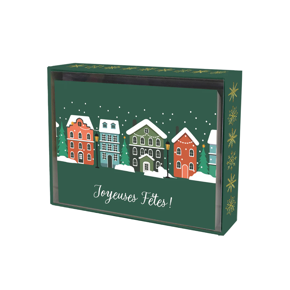 PBI ACN - CARTE NOËL ENS. DE 20 - PETIT VILLAGE