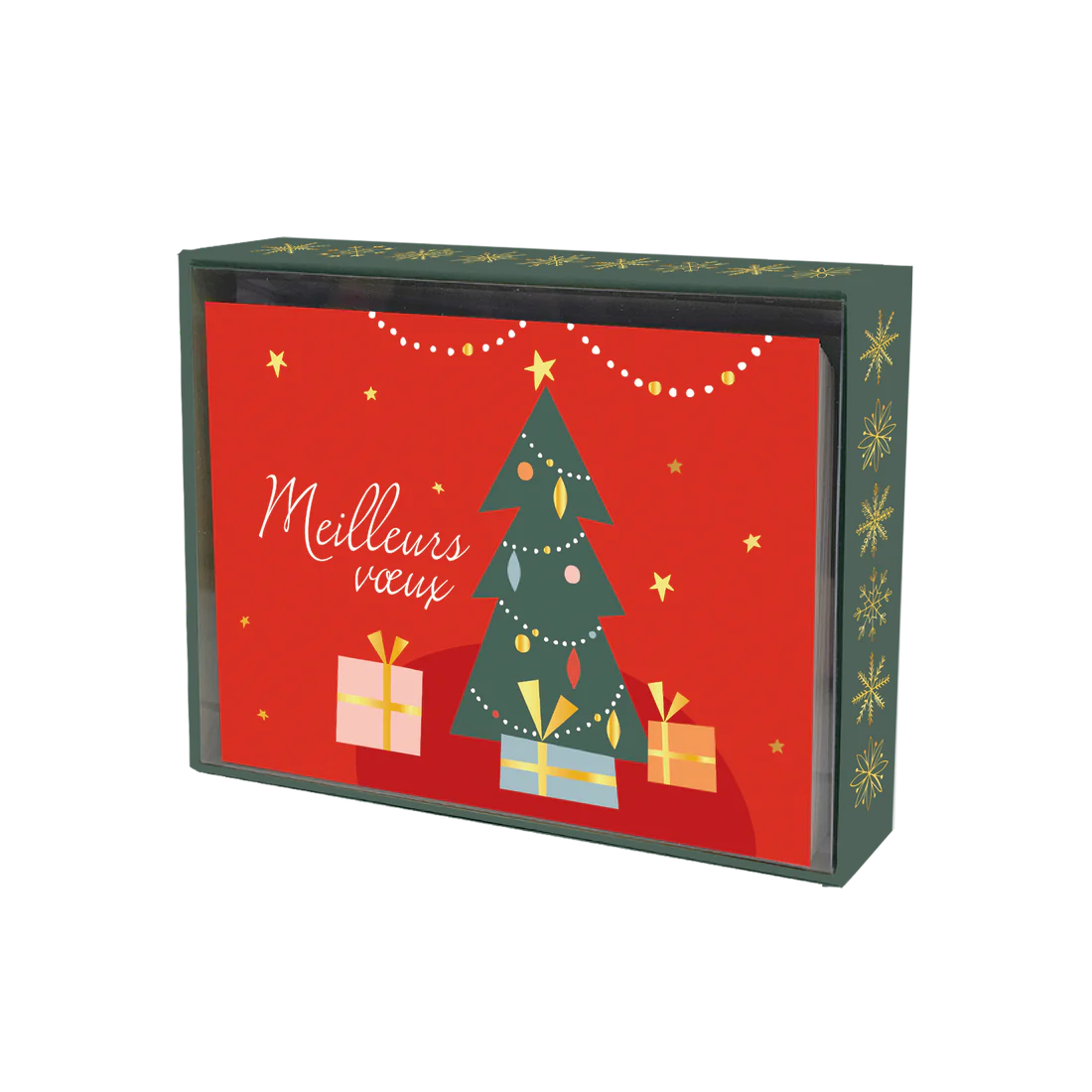 PBI ACN - Carte de Noël, lot de 20 - Sous le sapin