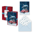 PBI ACN - CARTE NOEL ENS. DE 8 VOITURE ROUGE 2024