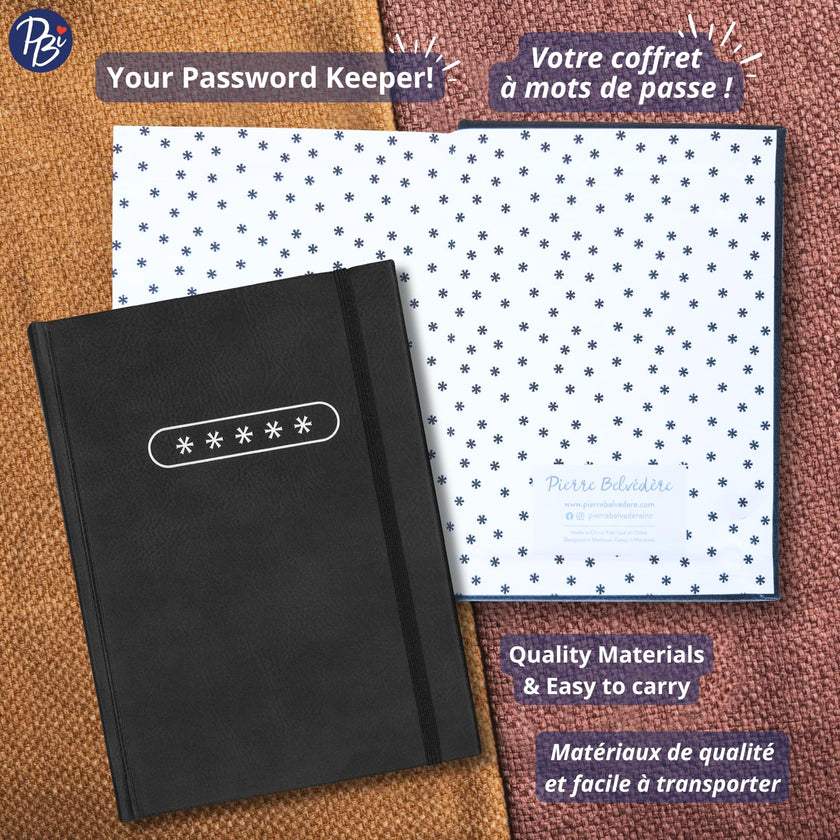 PBI ACN - PASSWORD NOTEBOOK - 5 STARS