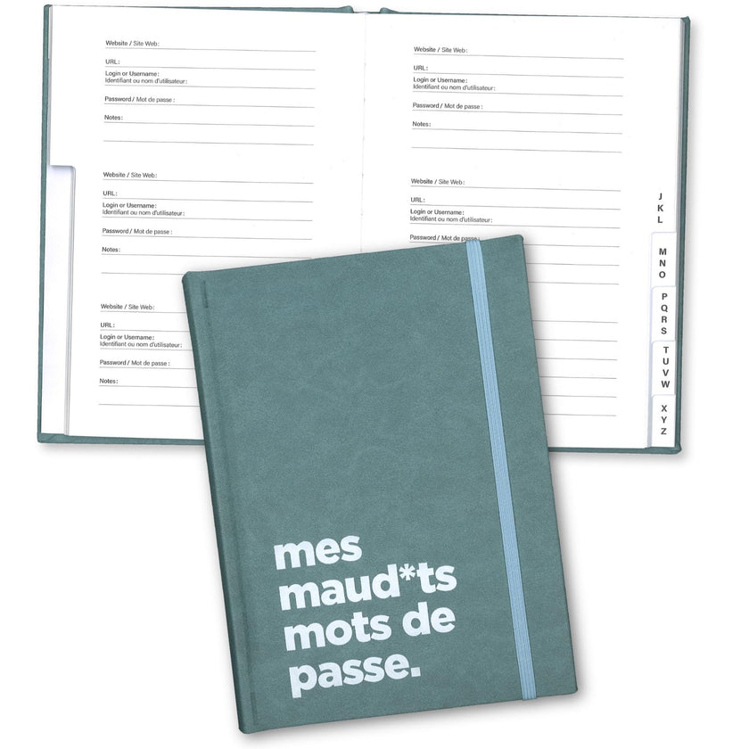 PBI ACN - PASSWORD NOTEBOOK - MES M MOTS DE PASSE