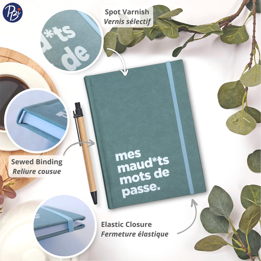 PBI ACN - PASSWORD NOTEBOOK - MES M MOTS DE PASSE