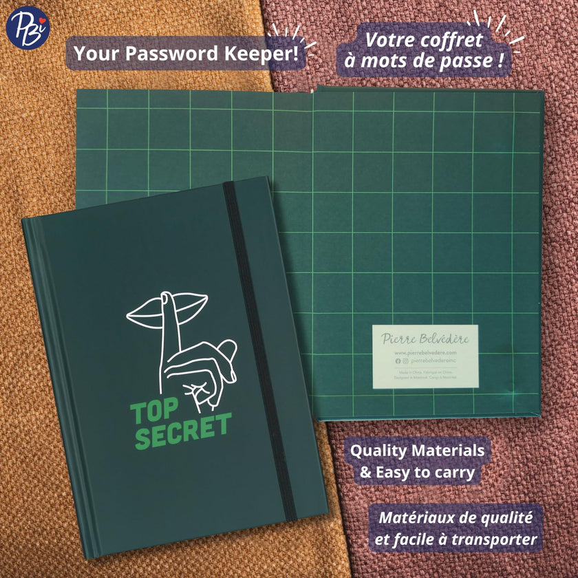 PBI ACN - PASSWORD NOTEBOOK - TOP SECRET