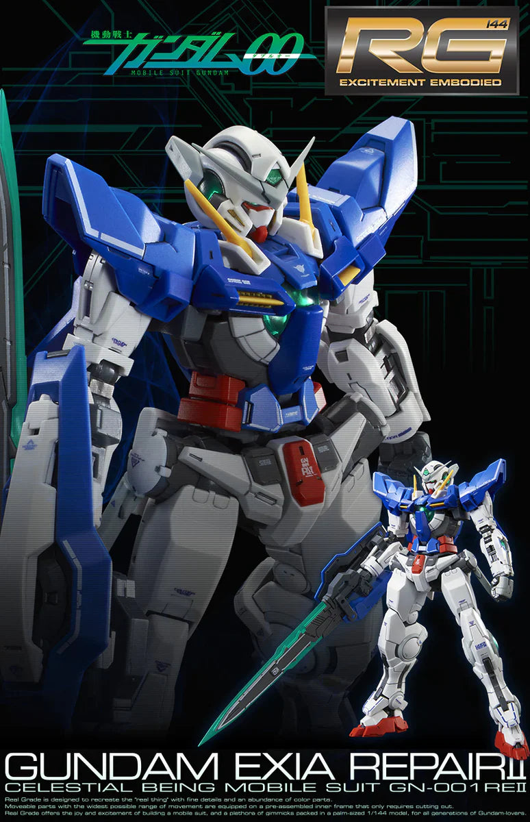 Rg 1/144 Gundam Exia Repair II