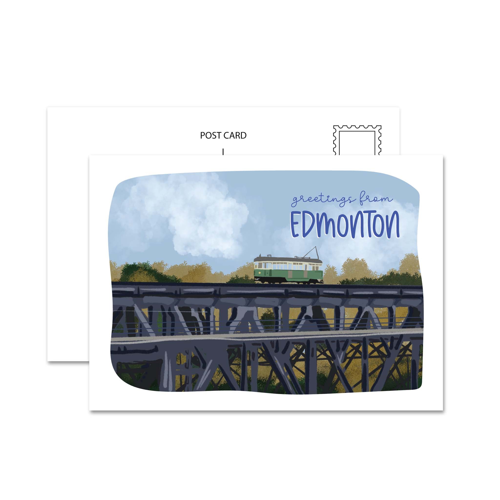 High Level Bridge Edmonton Postcards
