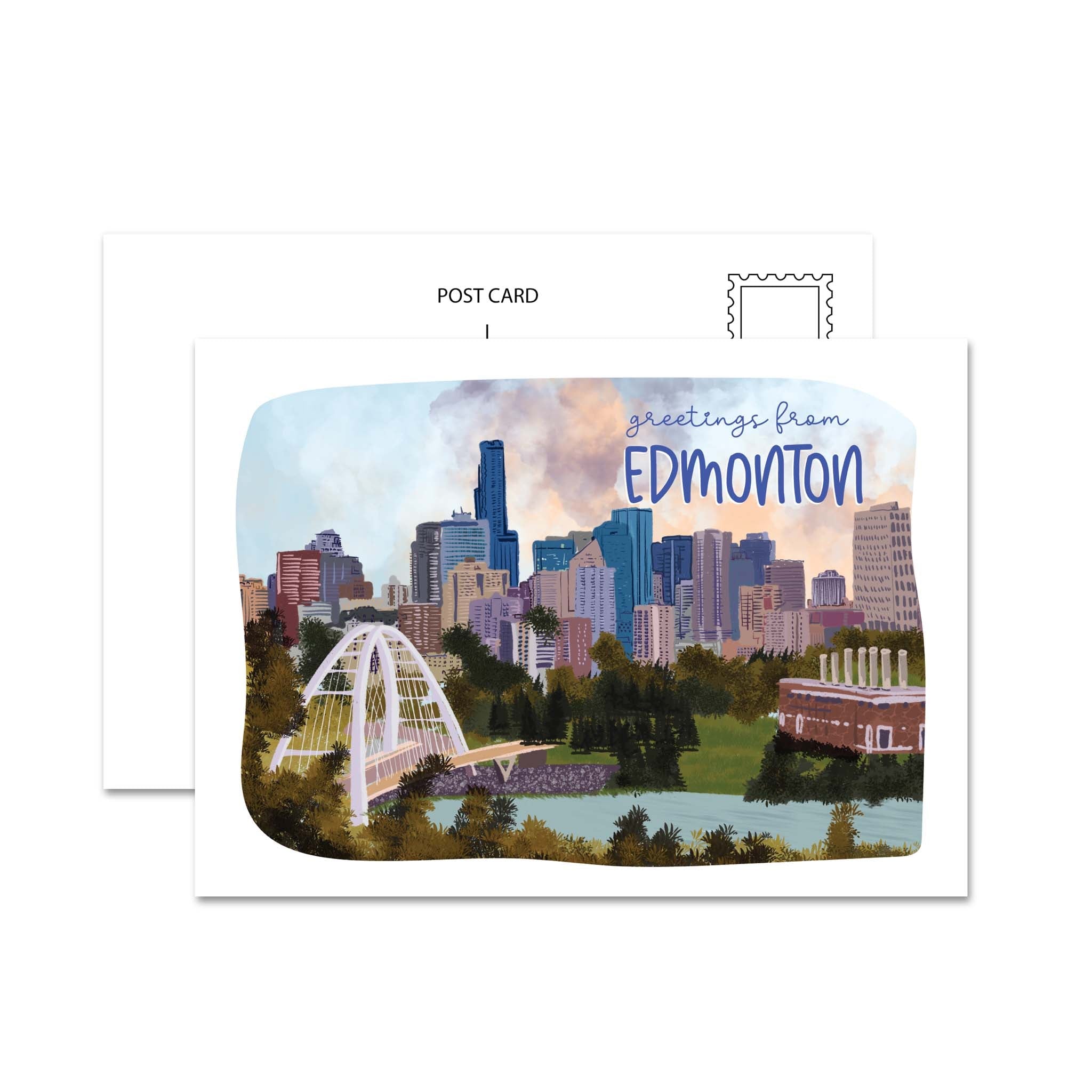 YEG Skyline Postcards