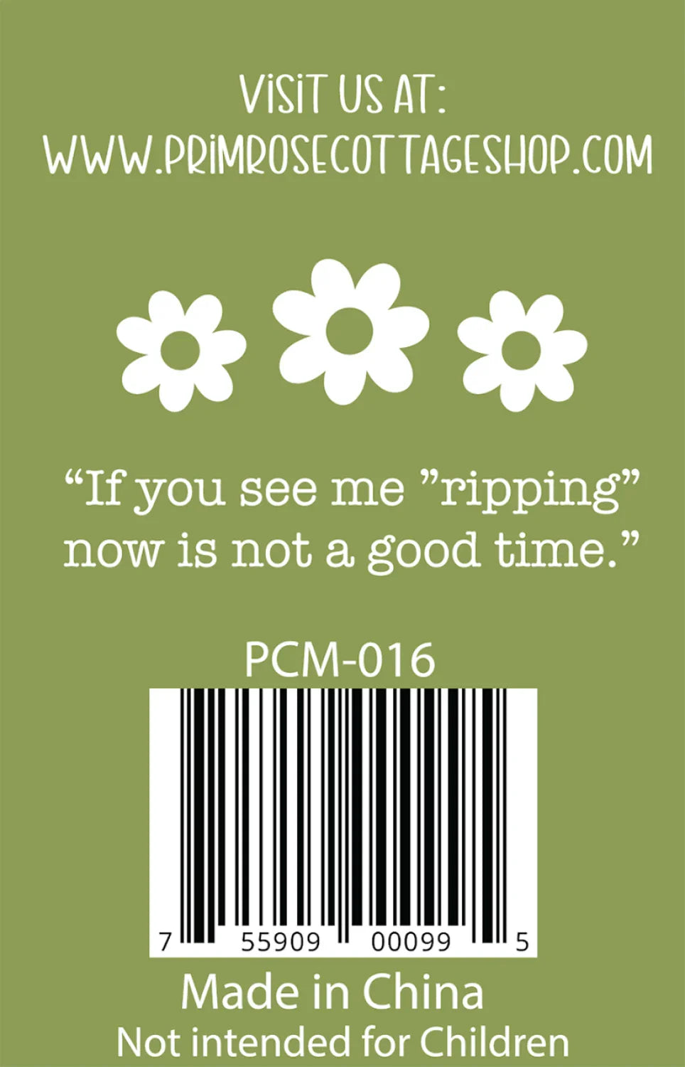 Primrose Rippppit Needle Minder