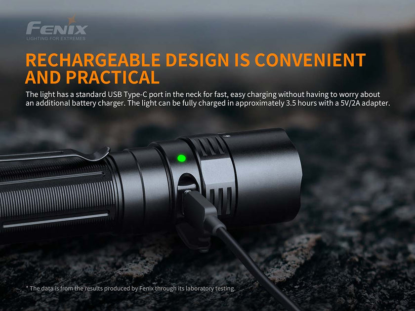 Fenix PD40R V2.0 Rechargeable Flashlight 3000 Lumens