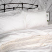 Essential Organic Percale Collection Duvet Cover & Pillowcase Set