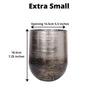 Petra - Brass Planter (Multiple Sizes)