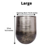 Petra - Brass Planter (Multiple Sizes)