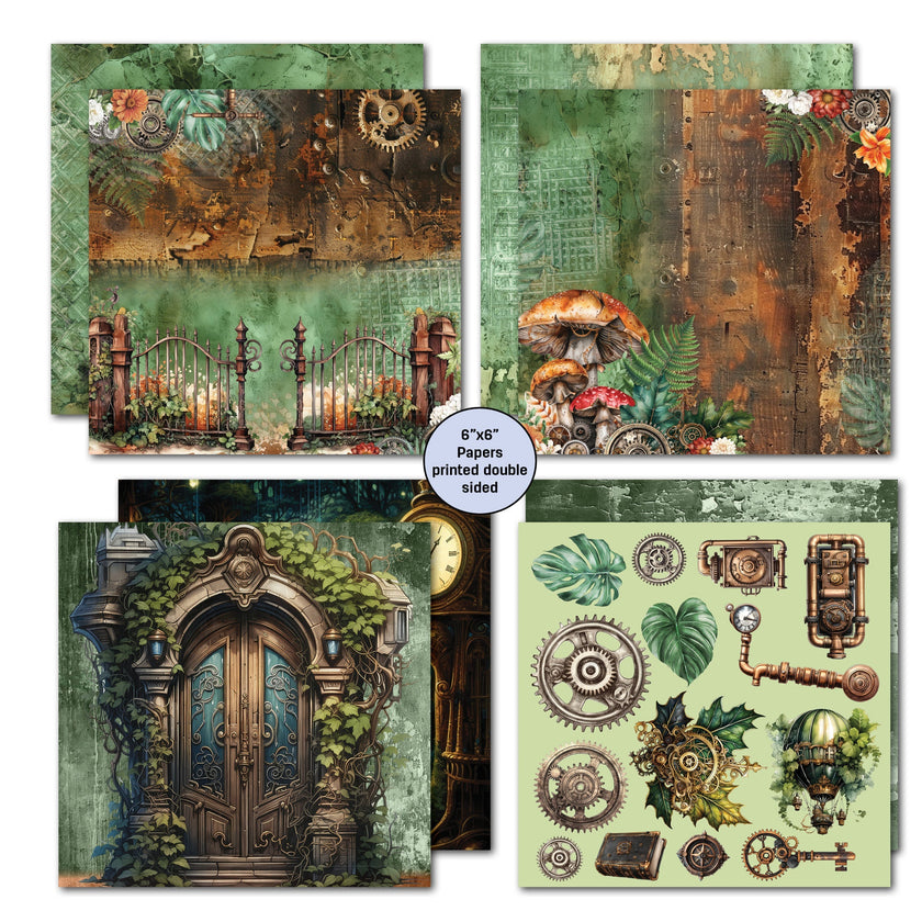 3Quarter Designs Punk'ed Forest 6x6 Paper Pack
