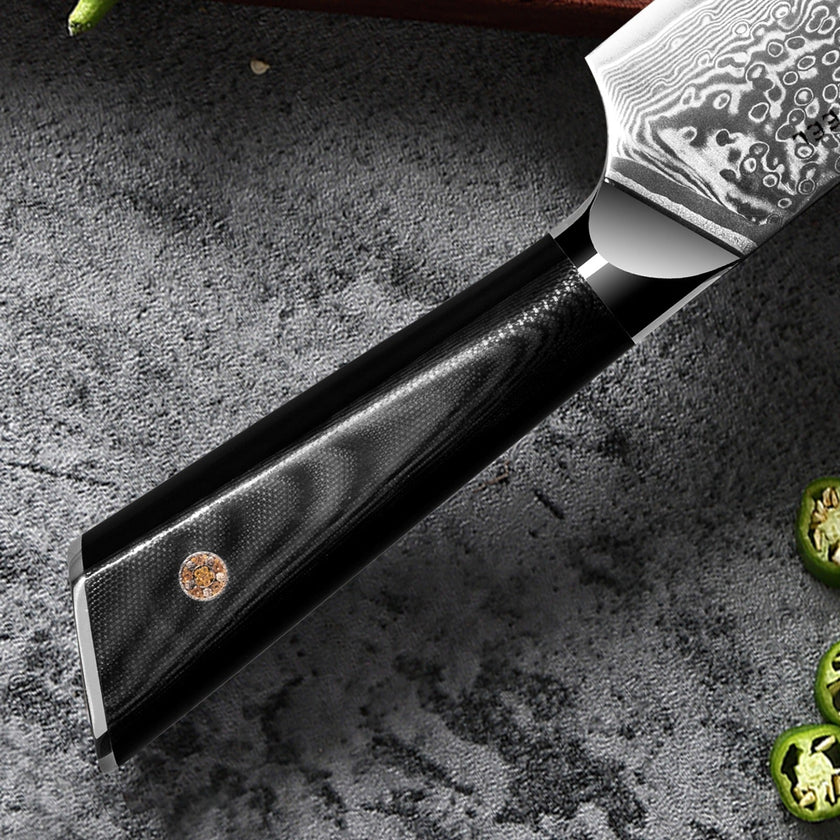 HAGAKURE 20 | Japanese Santoku Knife 8