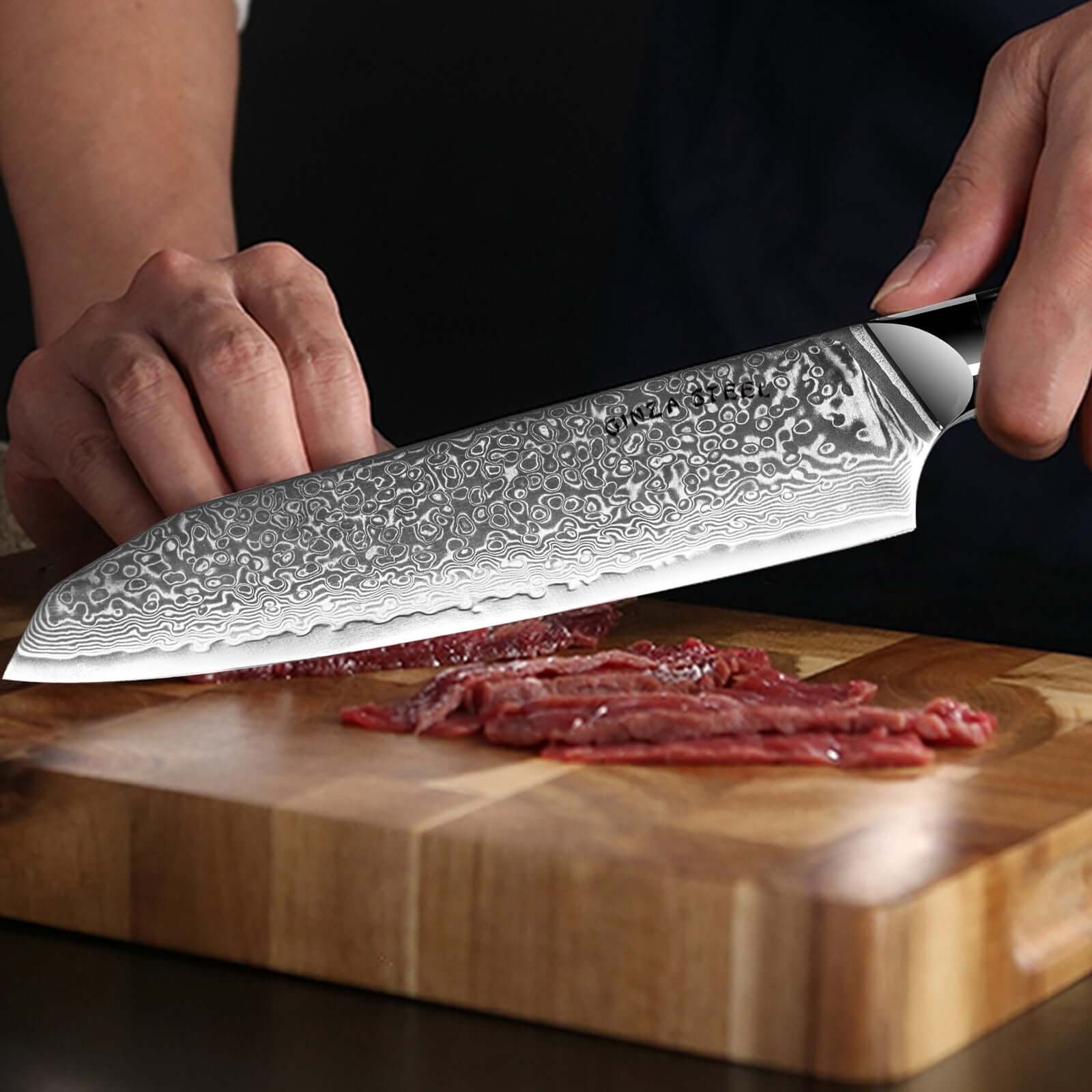 Hagakure 20 - Japanese Santoku Knife 8