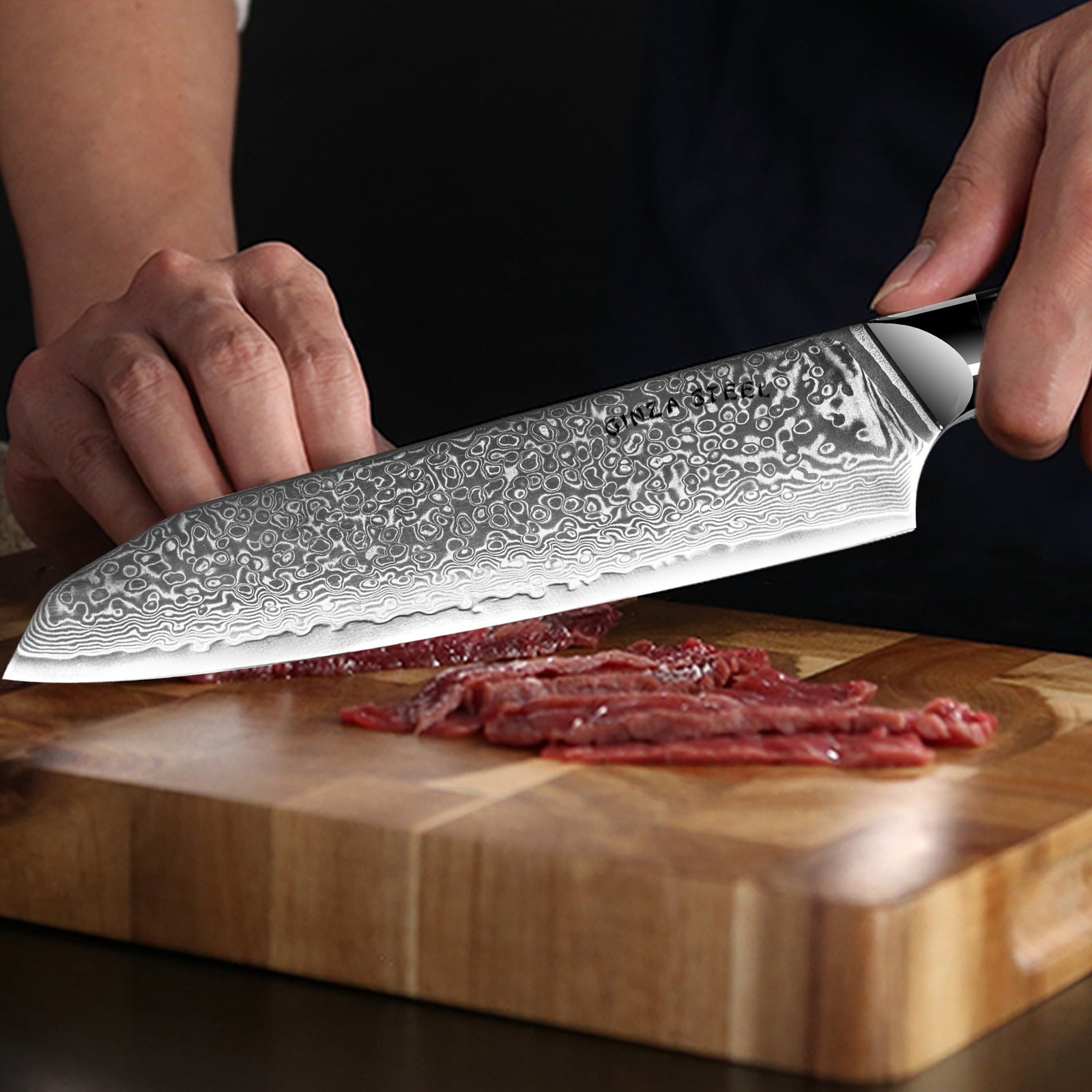 HAGAKURE 20 | Japanese Santoku Knife 8