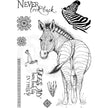 Pink Ink Designs Stripes A5 Clear Stamp