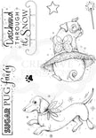 Pink Ink Designs Pawsome Pooch A5 Clear Stamp
