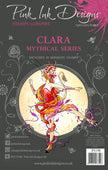 Pink Ink Designs Clara 6 in x 8 in Clear Stamp Set