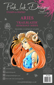 Pink Ink Designs Aries Trailblazer 6 in x 8 in Clear Stamp Set