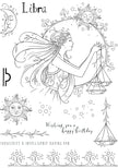 Pink Ink Designs Libra 6 in x 8 in Clear Stamp Set