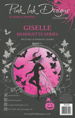 Pink Ink Designs Giselle 6 in x 8 in Clear Stamp Set