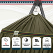 Uniki Canvas Hammock with Stand