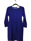 PINK EVIL Regular fit Midi Dress in Blue  -  2