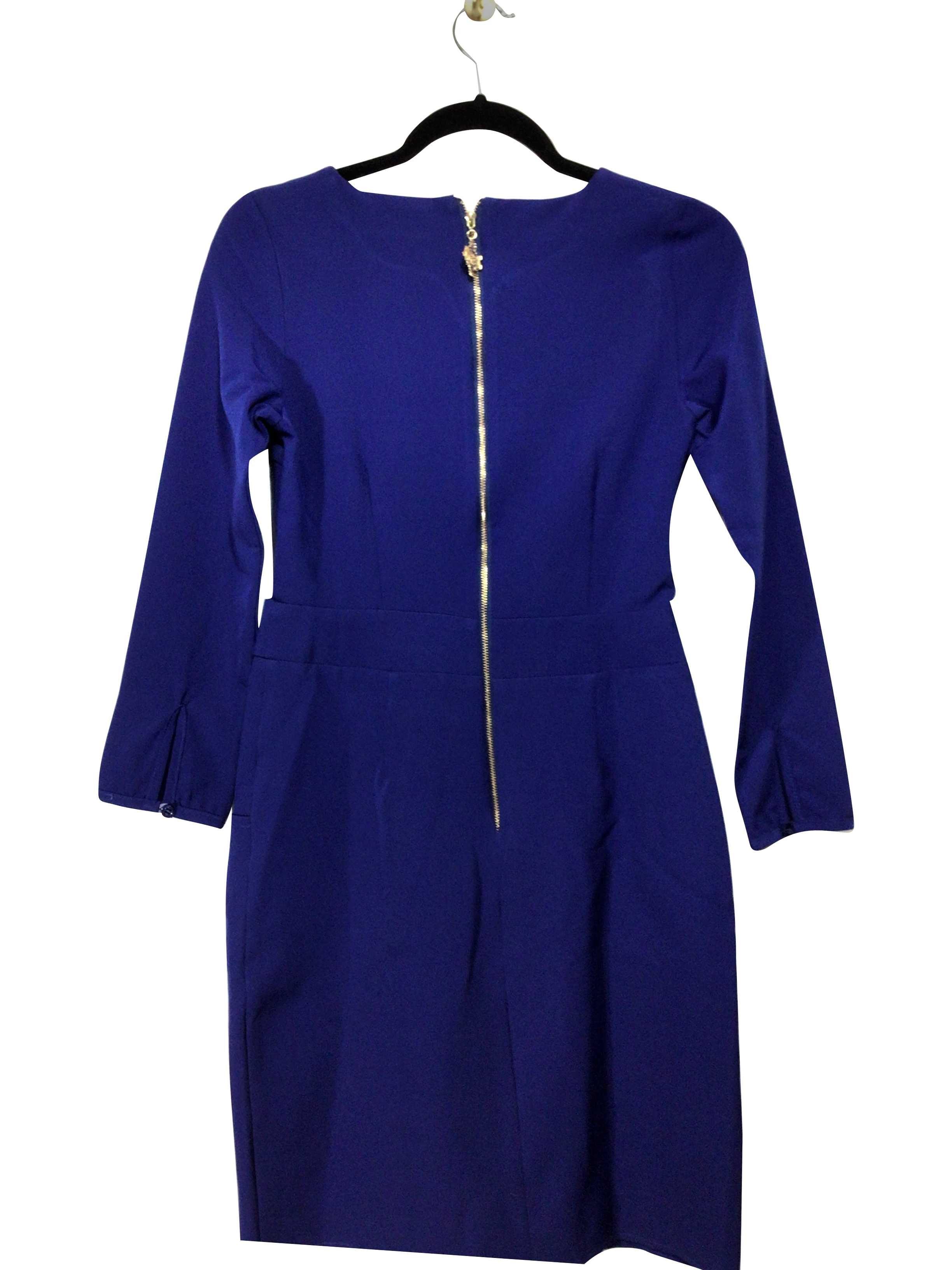 PINK EVIL Regular fit Midi Dress in Blue  -  2