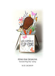 Pink Ink Designs Groundhog Day 6 in x 8 in Clear Stamp Set
