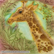 Pink Ink Designs Gentle Giraffe 8 in x 8 in Stencil