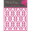 Pink Ink Designs Holly Trellis 7 in x 7 in Stencil
