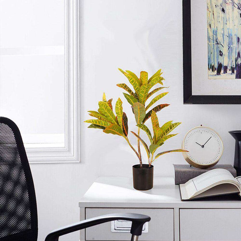 Pinto Artificial Crotons Potted Plant 22