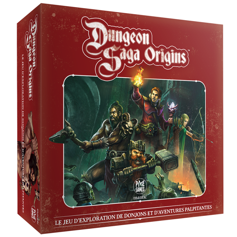 PIXIES GAMES - DUNGEON SAGA : ORIGINS (FR)