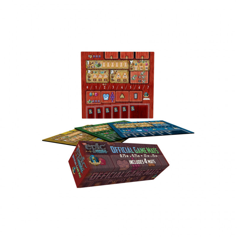 PIXIES GAMES - Tiny Epic : Vikings - 4 tapis de jeu