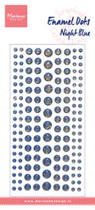 Marianne Design Enamel Dots - Night Blue Glitter