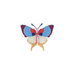 Plum Fringe Butterfly