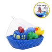 PLUSH - 4pk BATH TOYS - BOAT