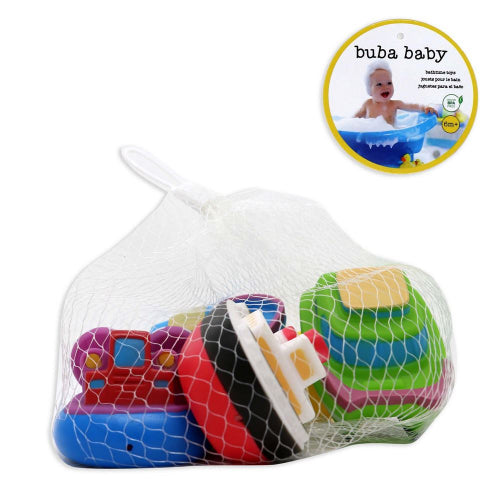 PLUSH - 5pk BATH TOYS - BOAT