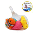 PLUSH - 6pk BATH TOYS - FISH
