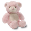 PELUCHE - OURSON - ROSE 30