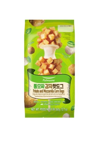 FZN: Pulmuone Potato and Mozzarella Corn Dog (360G)