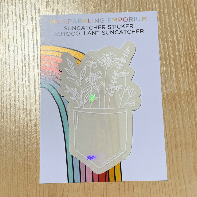 Pocket Garden Suncatcher Sticker