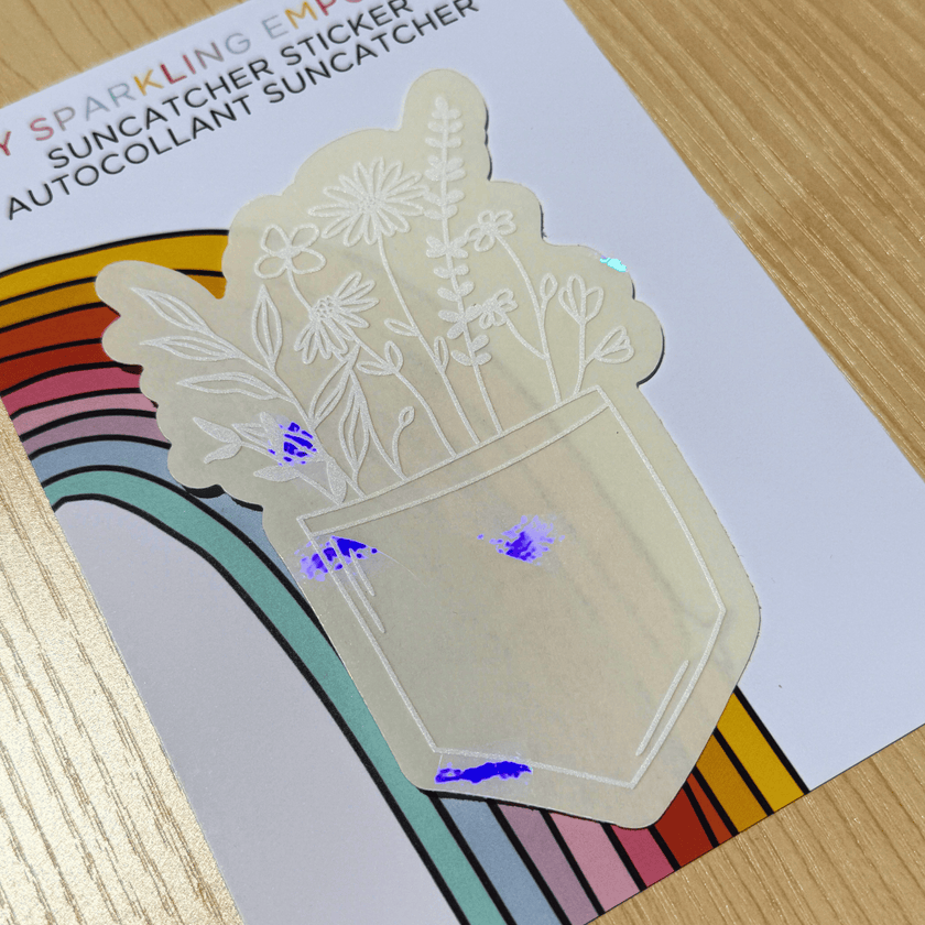 Pocket Garden Suncatcher Sticker